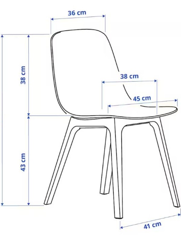 Ikea ODGER Stoel